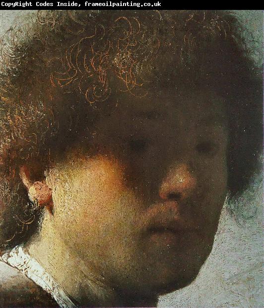 Rembrandt Peale Self portrait detail